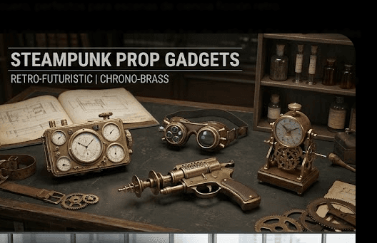 Steampunk Prop Gadgets